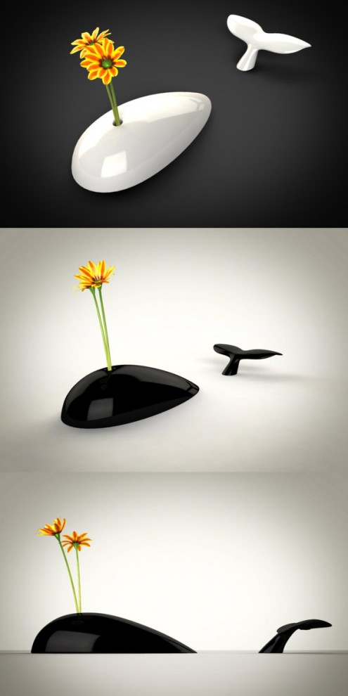 Florero ballena