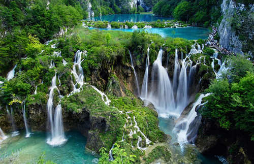 Parque Nacional de los Lagos de Plitvice, Croacia