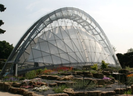 El invernadero alpino de Kew (Londres)