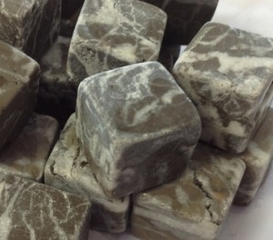 Dados mármol