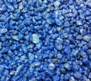 Grava azul