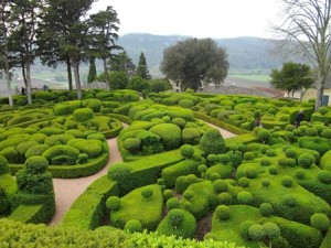 Los jardines colgantes del castillo de Marqueyssa Los jardines colgantes del castillo de Marqueyssa