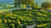 Jardines de Marqueyssac: boj hecho arte